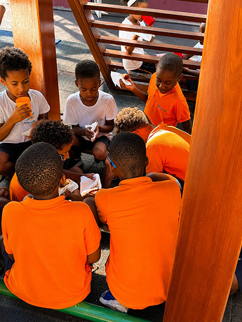 Actividade no Colégio Neo Educarte